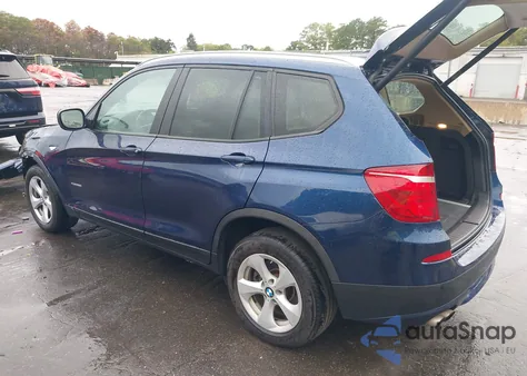 2012 BMW X3 xDrive28I from USA, damaged, VIN 5UXWX5C55CL719045